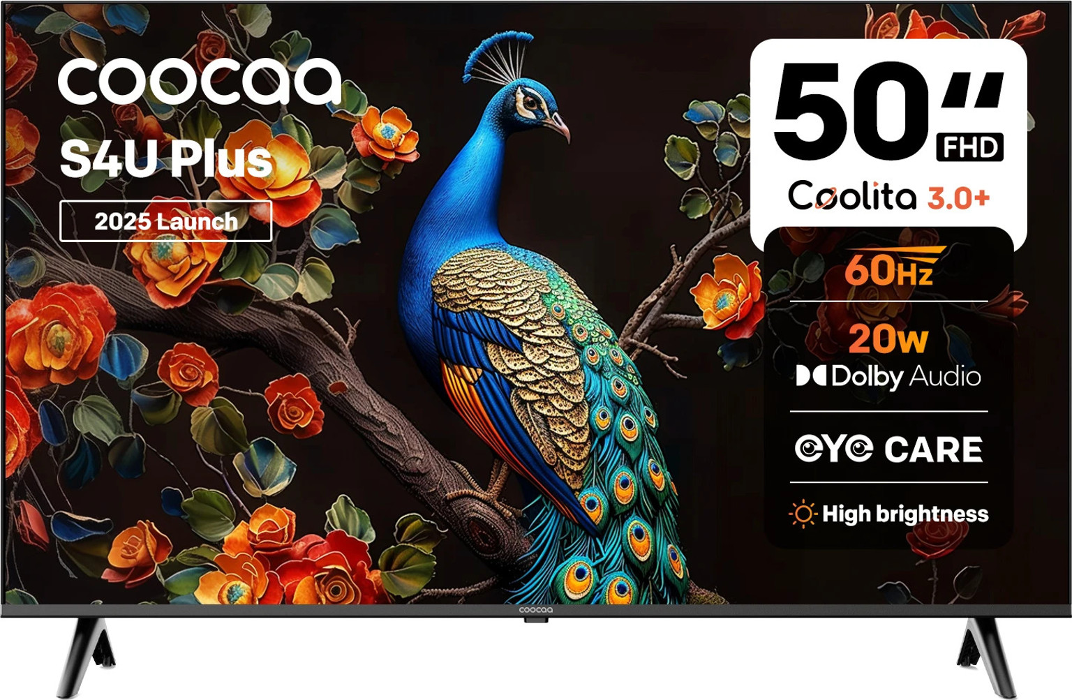 Coocaa S4U Plus 126 cm (50 inch) Full HD LED Smart