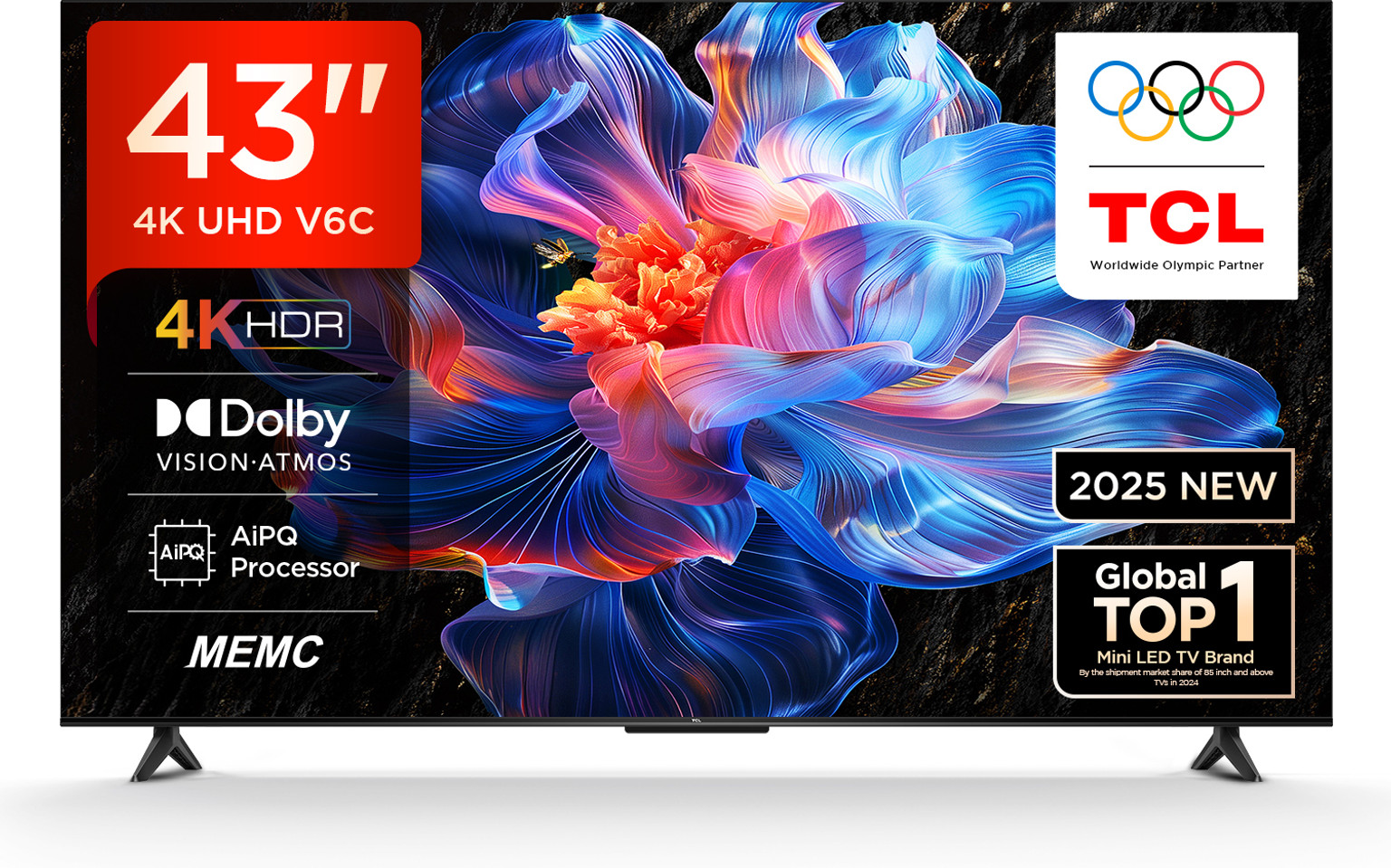 TCL 108 cm (43 inch) Ultra HD (4K) LED Smart Googl